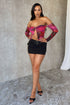 Buckled Up Cargo Mini Skirt SKIRT EDGE Small Black